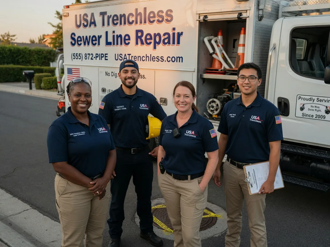 Sewer Line Repair company in Cecil, WI